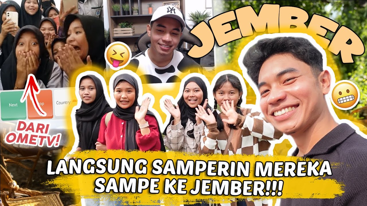 Ketemu Di OmeTV, Langsung Aku Samperin Ke Kotanya ‼️ Seru Banget Aku Challenge Berhadiah !!