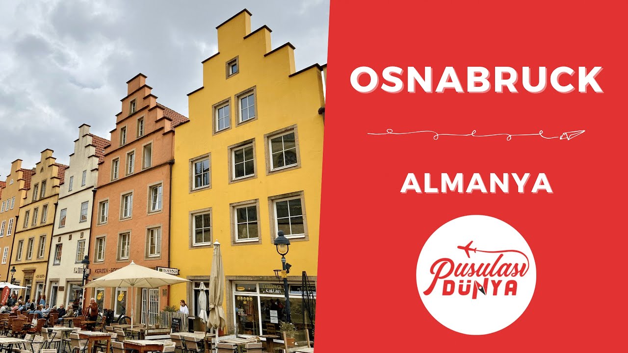Tek Başıma Osnabrück'e Gidiyorum! | OSNABRÜCK Walking Tour 4K