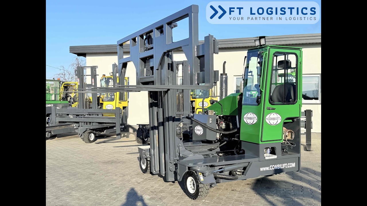 W229 | COMBILIFT C5000L | GAS | DUPLEX 4100 | FREE-LIFT | FORK POSITIONER | CABIN | SPREADER BEAM