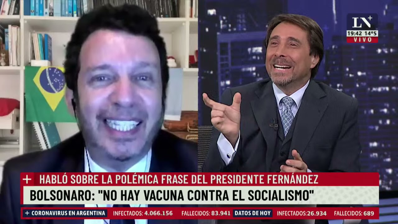 Bolsonaro burló a Alberto Fernández: 