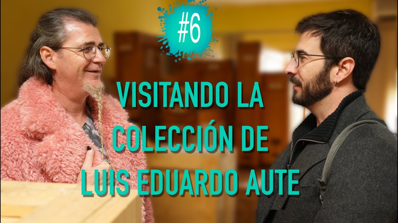 DESCUBRIENDO la OBRA PLÁSTICA de LUIS EDUARDO AUTE con su hijo MIKI AUTE