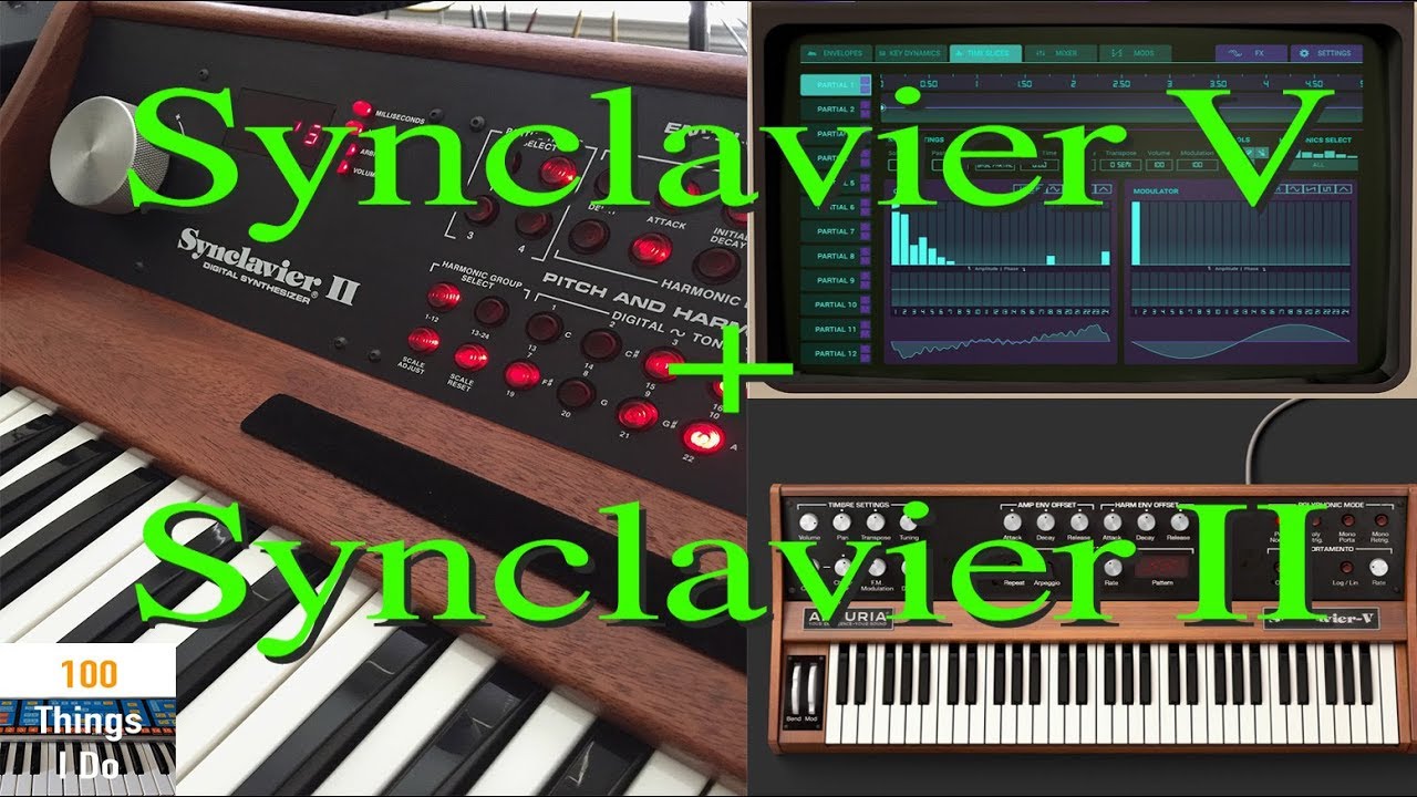 Synclaver V & Hardware Vintage Synclavier II