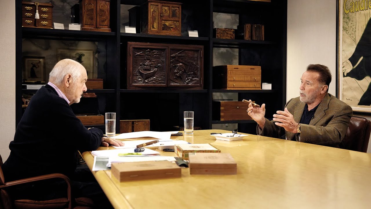 When Did Arnold Schwarzenegger Start Smoking Cigars? - The Interview With Marvin R.  Shanken