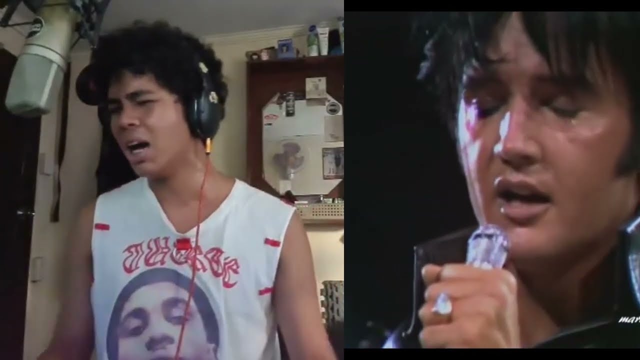 Amazing! Binuhay mo uli si Elvis Presley -Jerome Evardome - If I Can Dream
