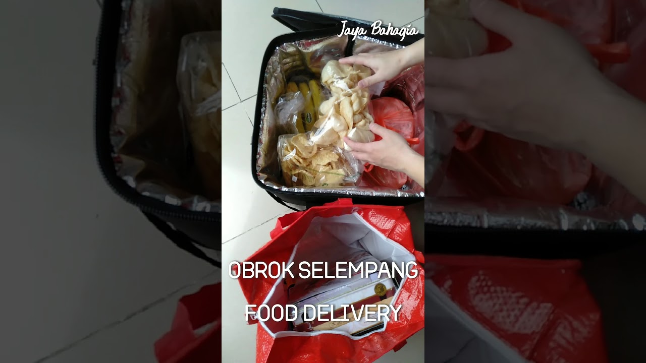 JB Obrok Selempang Tas Kurir Makanan Barack