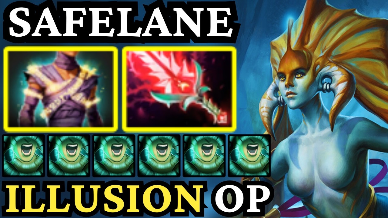 🔥 NAGA SIREN Carry GOD &mdash; INSANE Illusion DOMINATION 🔥 Dota 2 Gameplay