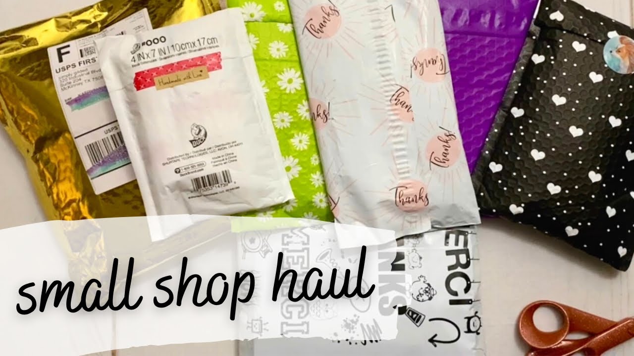 Small Shop Haul! - PenPal, WeeWax, Jim’s, Randa’s Crafty Corner, Colleen Crafts It, Friend Mail 💛
