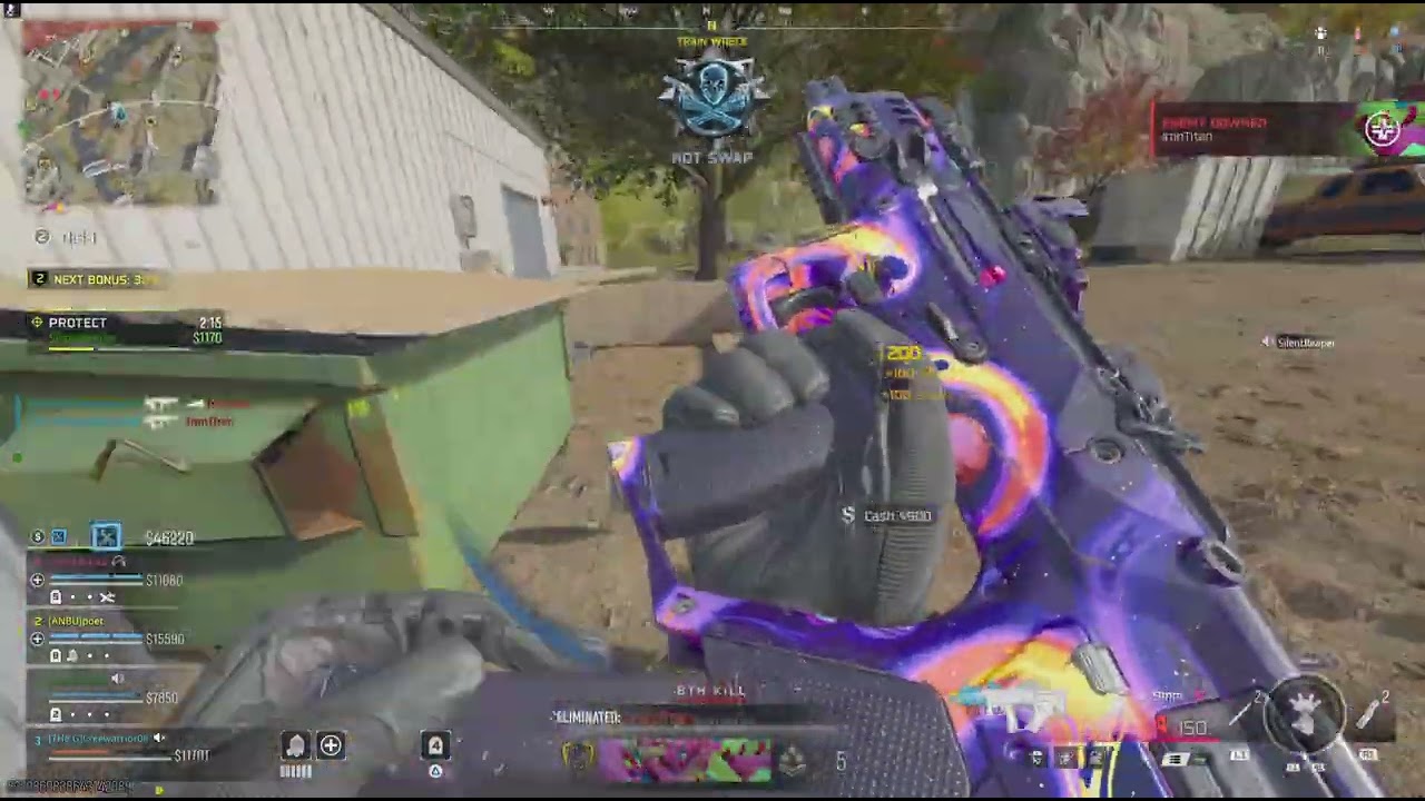 Call of Duty, but nothing happens.Again, and again, and again.