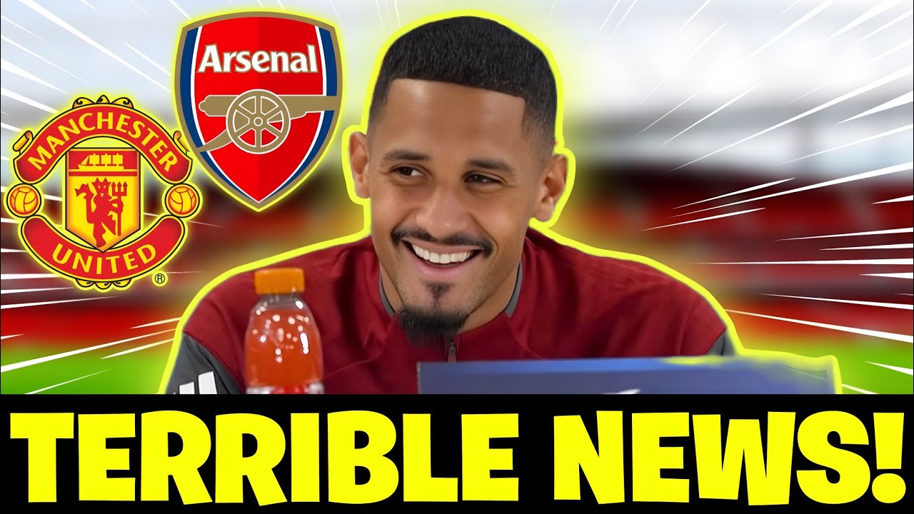 SALIBA DROPS A BOMBSHELL BEFORE MAN UNITED CLASH! ARSENAL INJURY UPDATE + RETURN DATES REVEALED