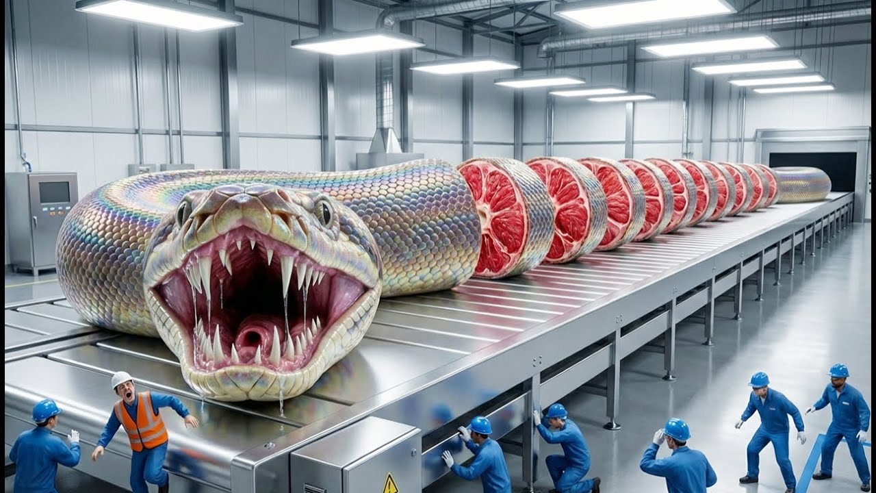 Inside a Sunbeam Snake Factory: Iridescent Film Production Model X-L23 (Full Process)