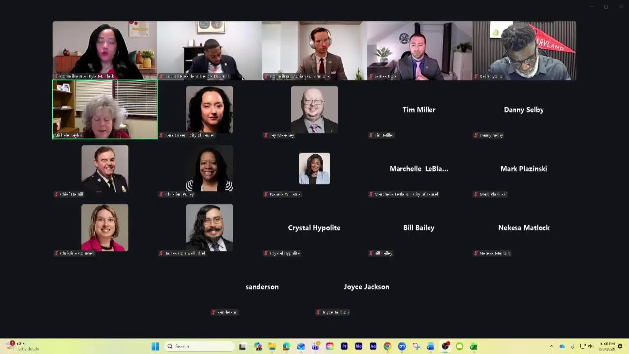 Virtual 7th Mayor and City Council Meeting 2/9/26