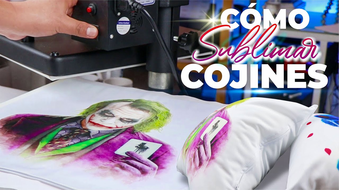 Curso Sublimación de Cojines / Almohadas Impresora A4 Fácil de hacer