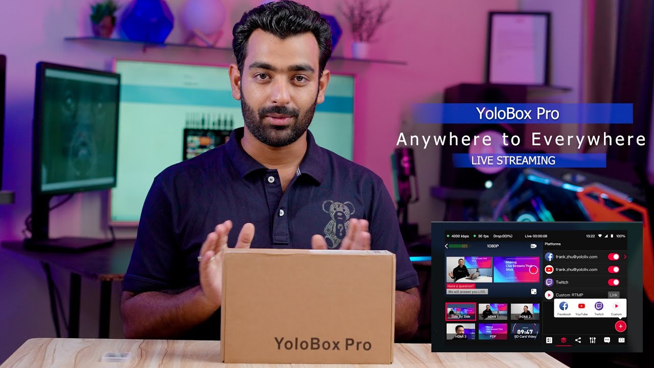 ВСЕ В ОДНОМ РЕШЕНИИ ДЛЯ ПРЯМОЙ ТРАНСЛЯЦИИ | YoloBox Pro | НАСТРОЙКА + ОБЗОР