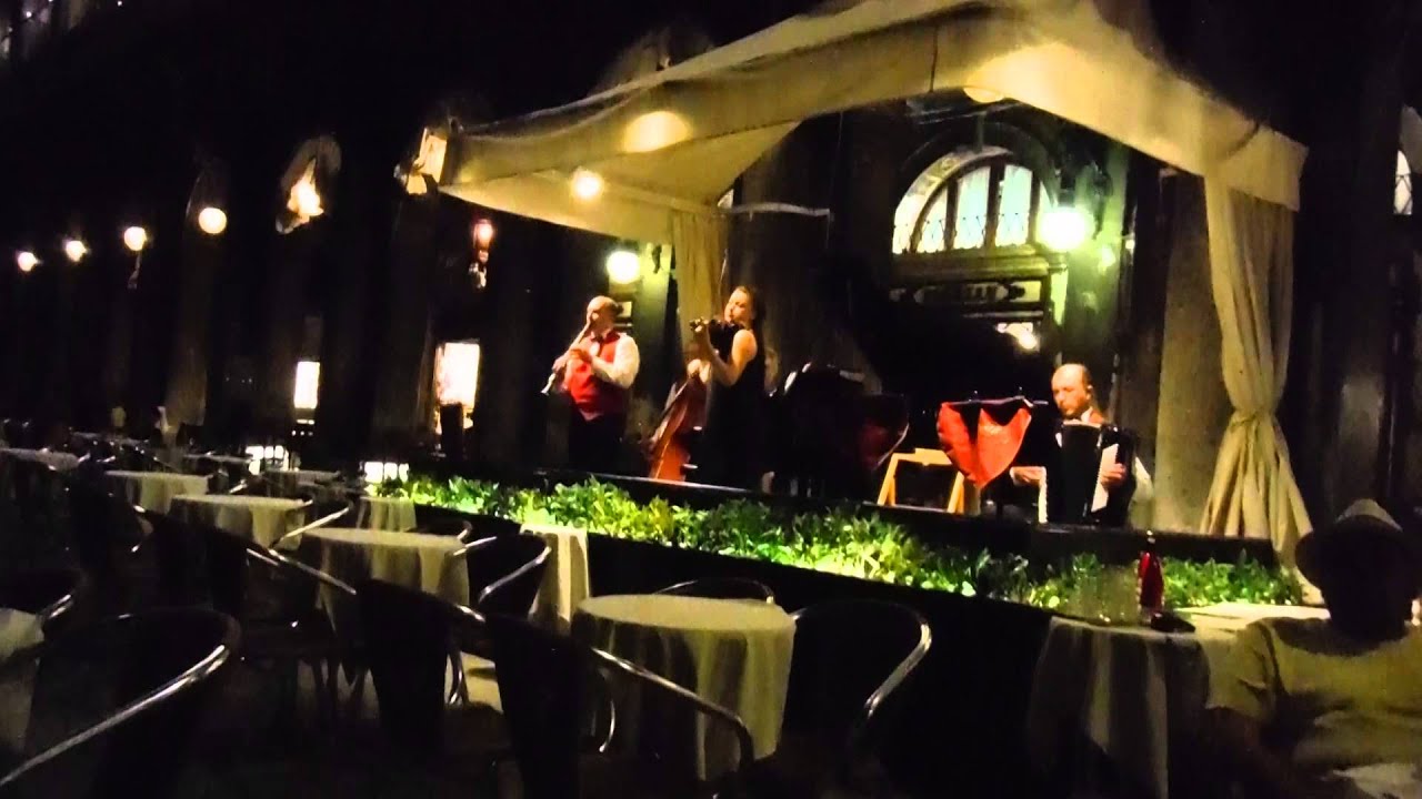 Caffe Florian-Venice Italy Nessun Dorma Sept 2014