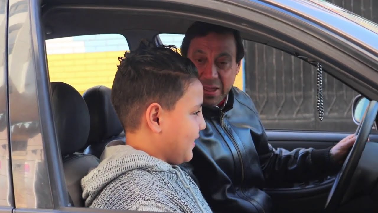 فرحت الاب مع ابنه والمفاجئه شوف حصل ايه !!