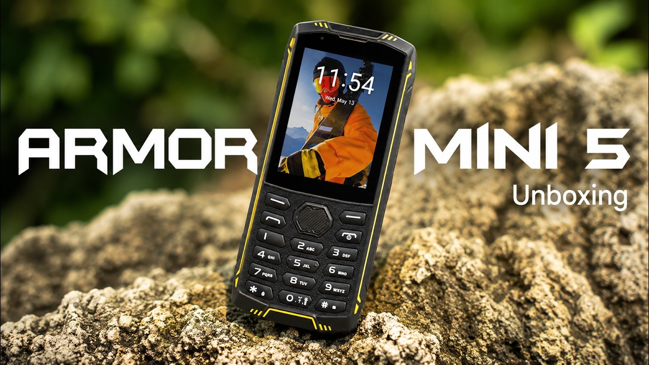 Ulefone Armor Mini 5 Unboxing: Rugged Android Keypad Phone