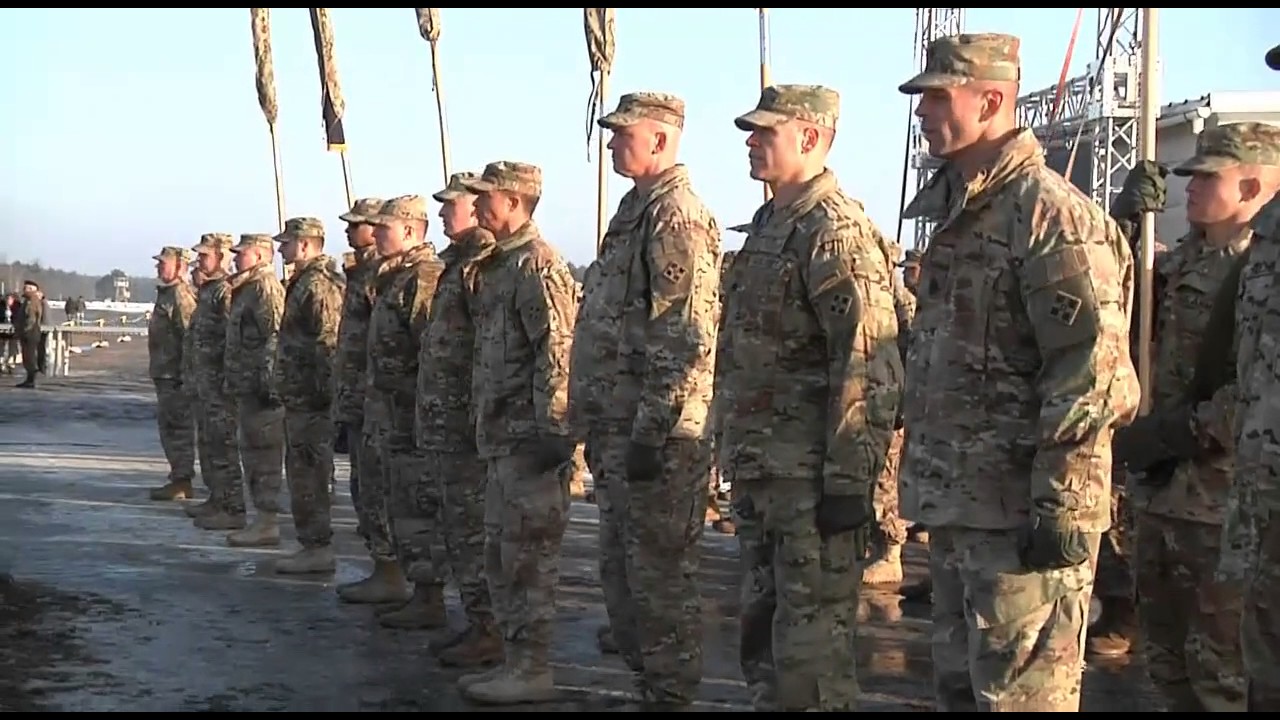 3 ABCT Welcome Event and Live Fire Demonstration-- Broll