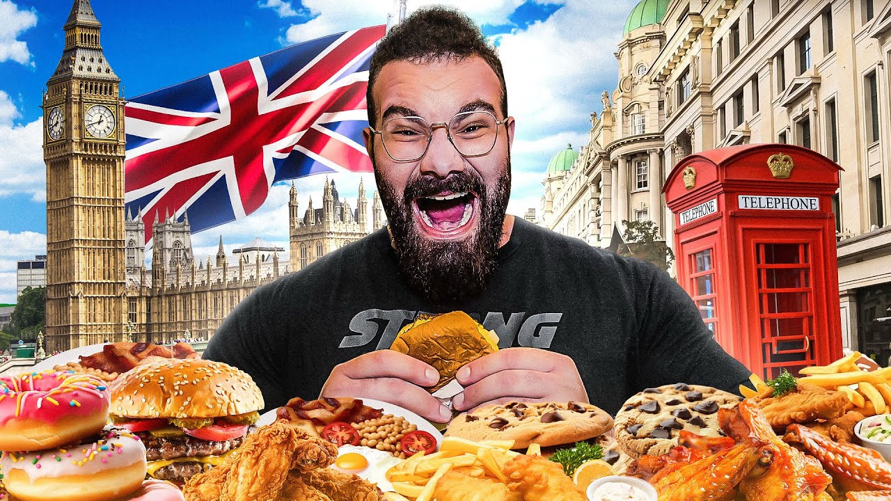 LONDRA SOKAK LEZZETLERİNİ GÖMDÜM! 🇬🇧