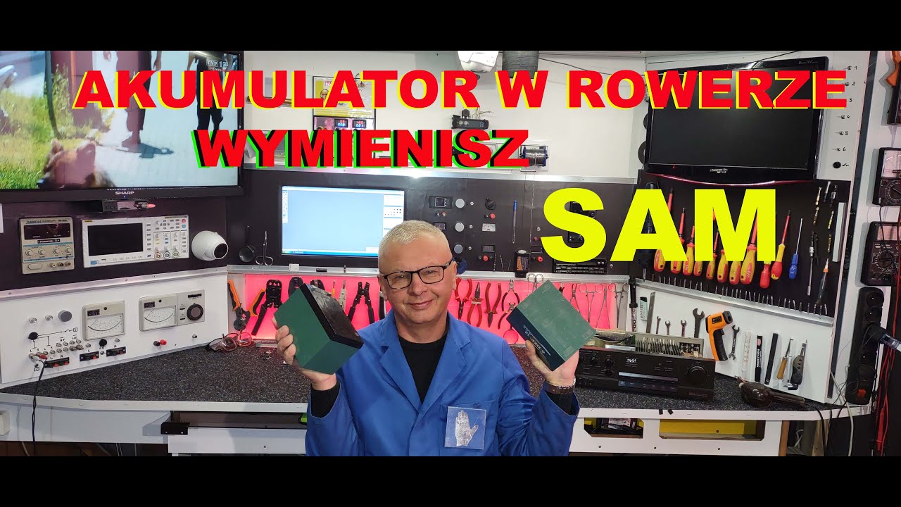 Jak wymienić akumulator w rowerze.