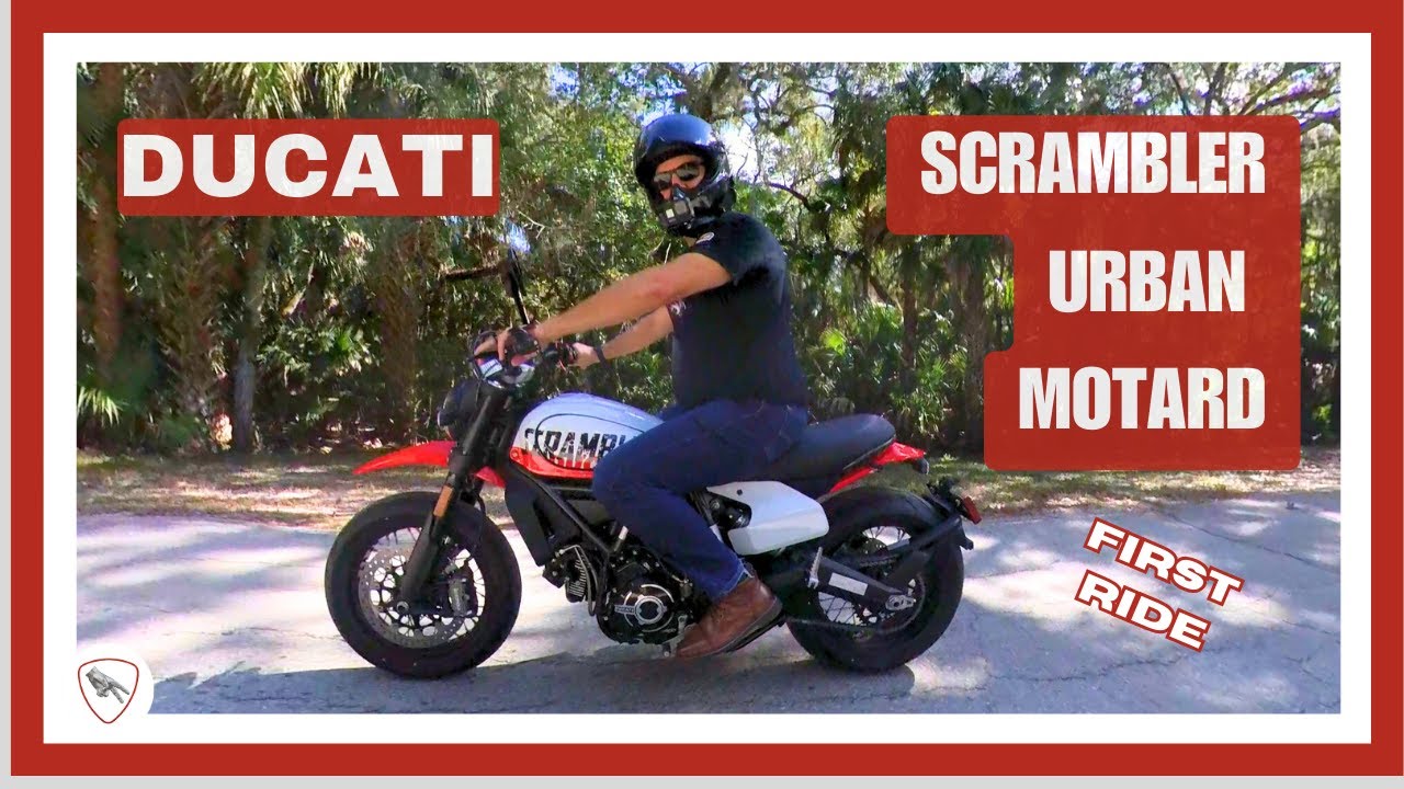 2023 DUCATI Scrambler Urban Motard FIRST RIDE & REVIEW