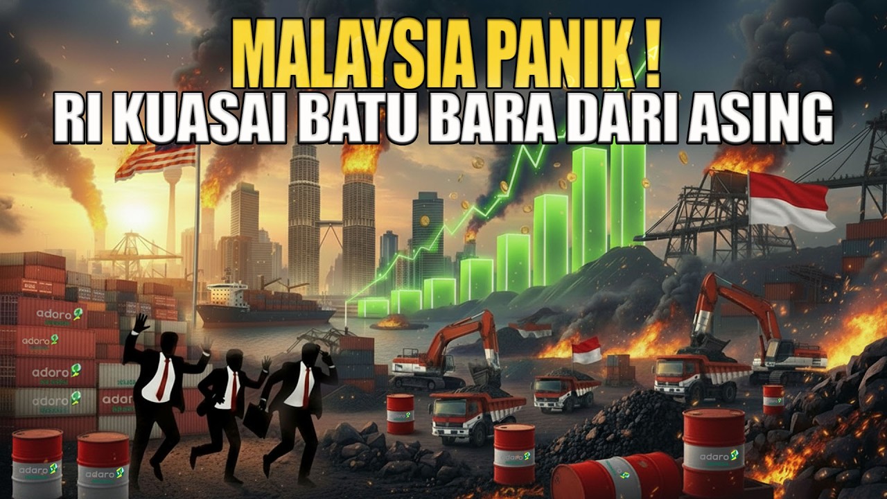 Malaysia Panik! RI Berjaya Dominasi Batu Bara, Strategi DMO Sadis Selamatkan Listrik Nasional