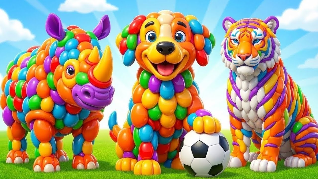 The mascot vibrato assistant dog placed on the football field is popular, co-produced and creative
