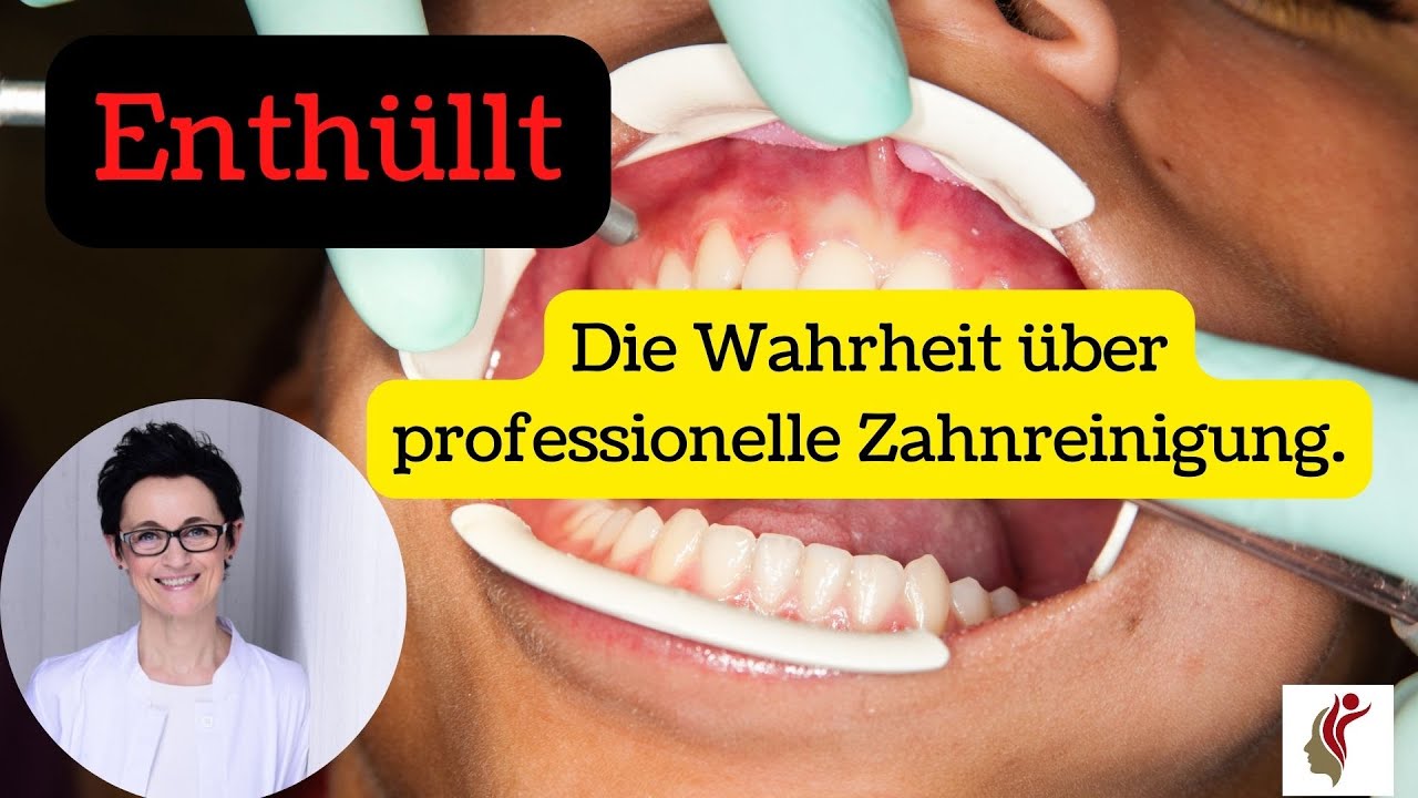 Über den Sinn einer professionellen Zahnreinigung.
