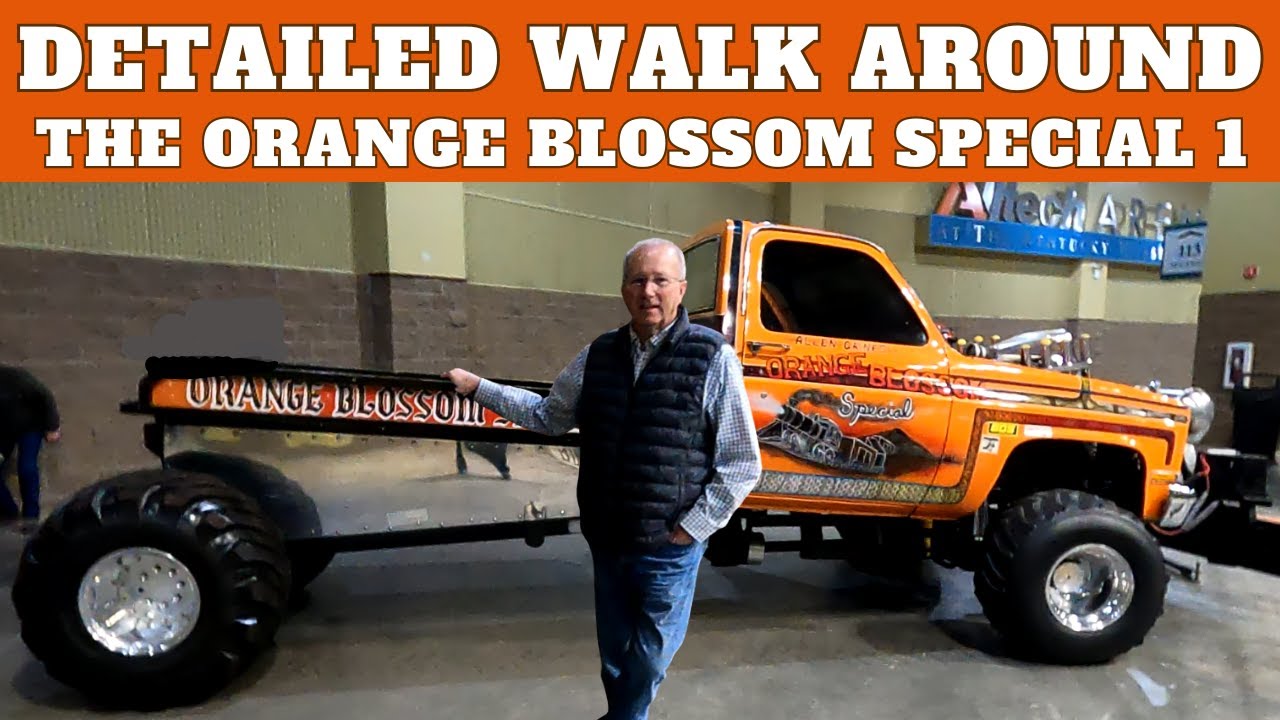 The Orange Blossom Special 1 super modified 4wd of Allen Gaines detailed walk around