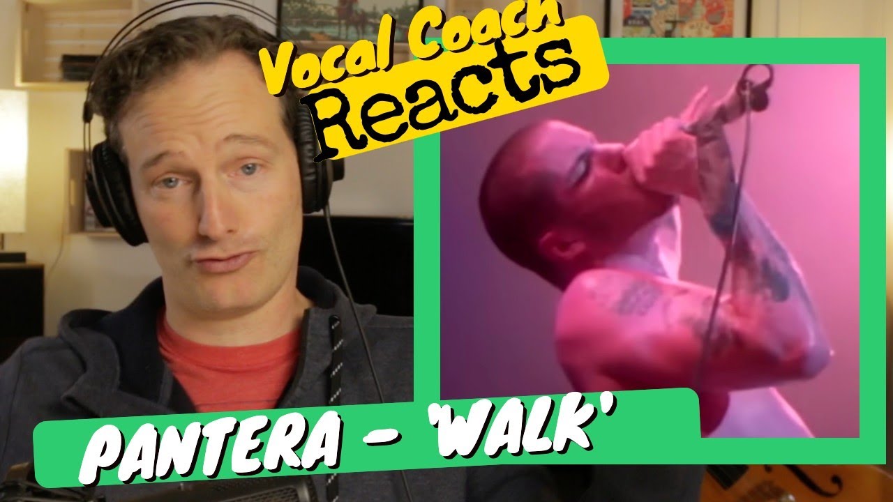 PANTERA 'Walk' - Vocal Coach REACTS