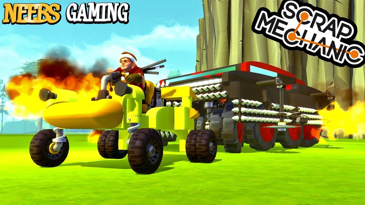 Death Trucks Vs. Go-Karts - Scrap Mechanic