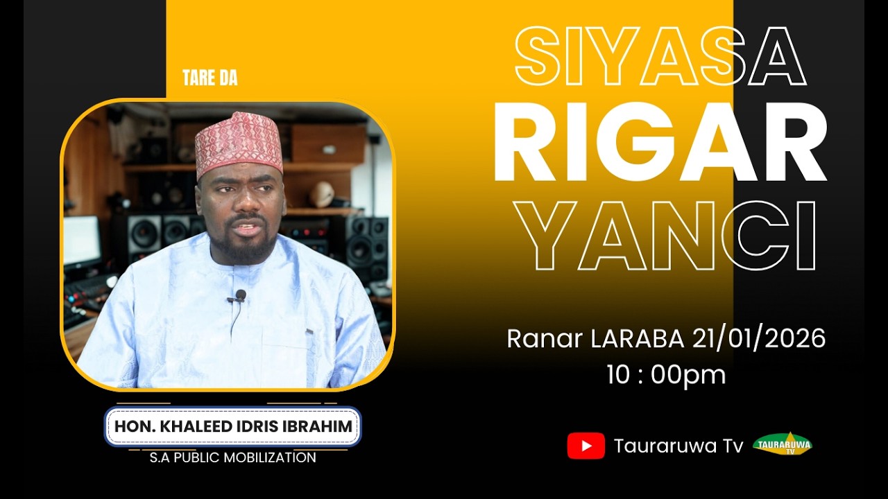 SIYASA RIGAR YANCI | HON NUHU GAWUNA