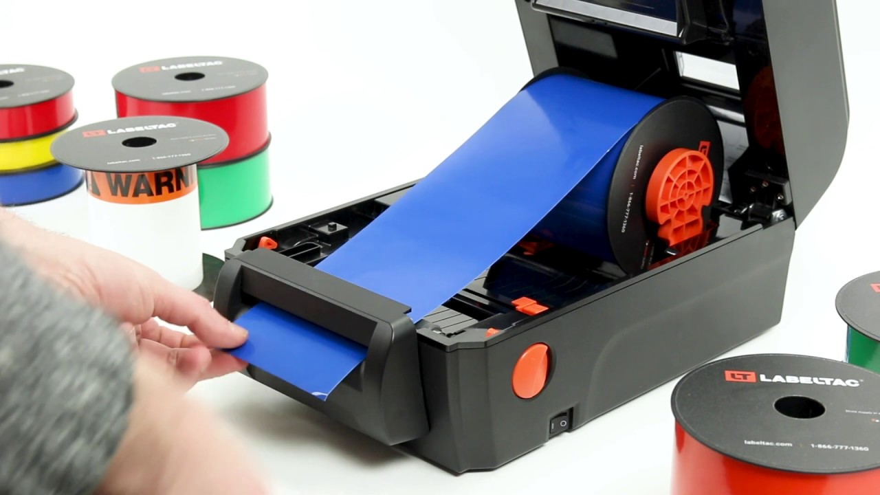 Loading Label Supply - LabelTac® Pro X