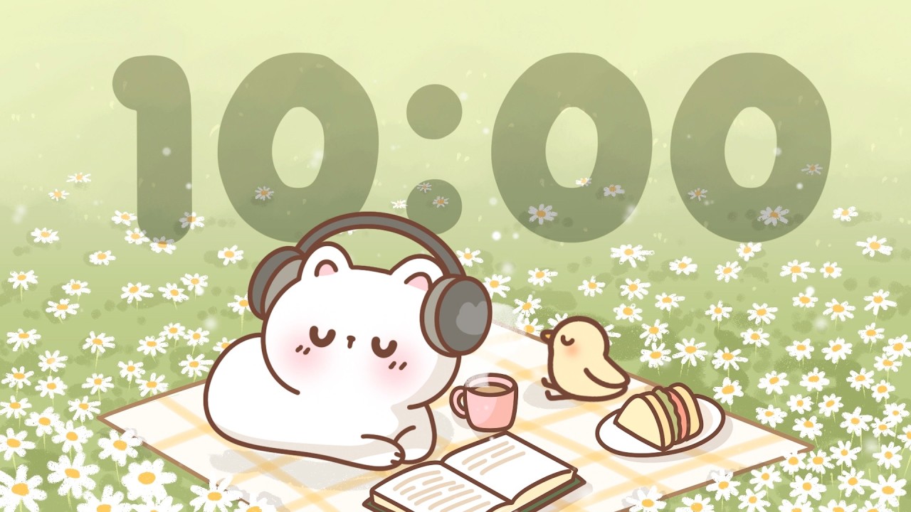 10 Minute Timer 🐱 Chill lofi timer for study