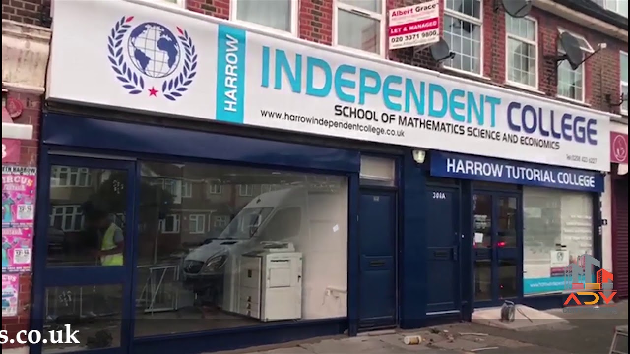 New Aluminium Glass Shopfronts Installation in London