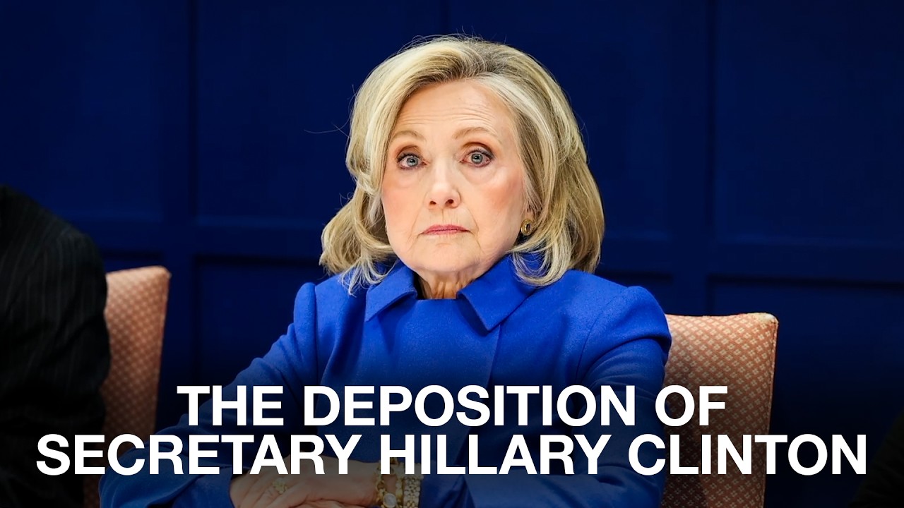 The Deposition of Secretary Hillary Clinton on the Epstein Probe