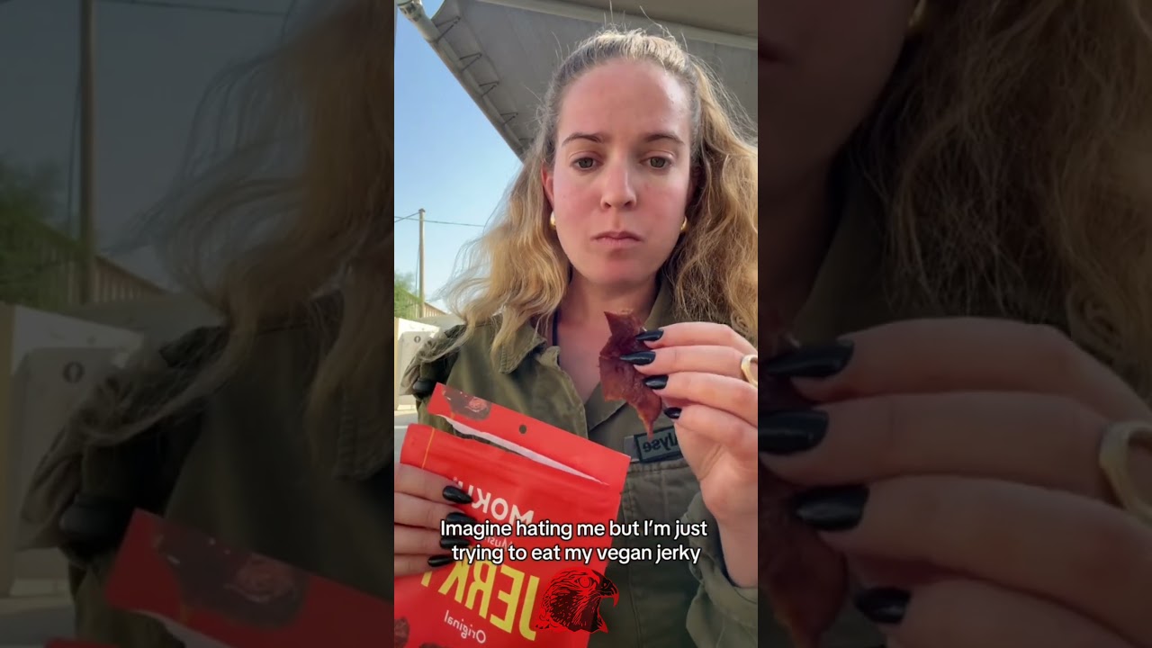 🥩 Наслаждаюсь веганским вяленым мясом