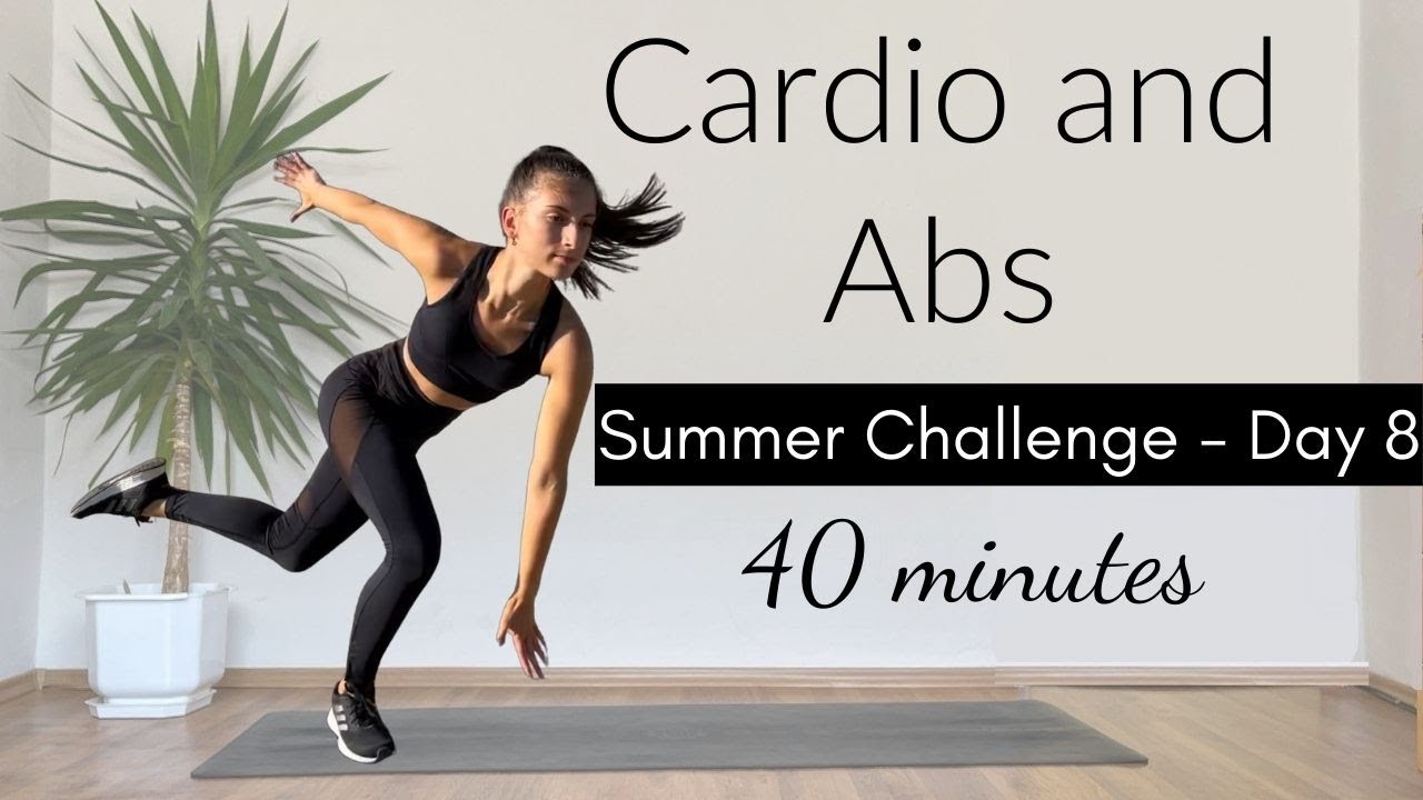 FULL BODY CARDIO and ABS | 40 Minute Home Workout For Abs Fatloss