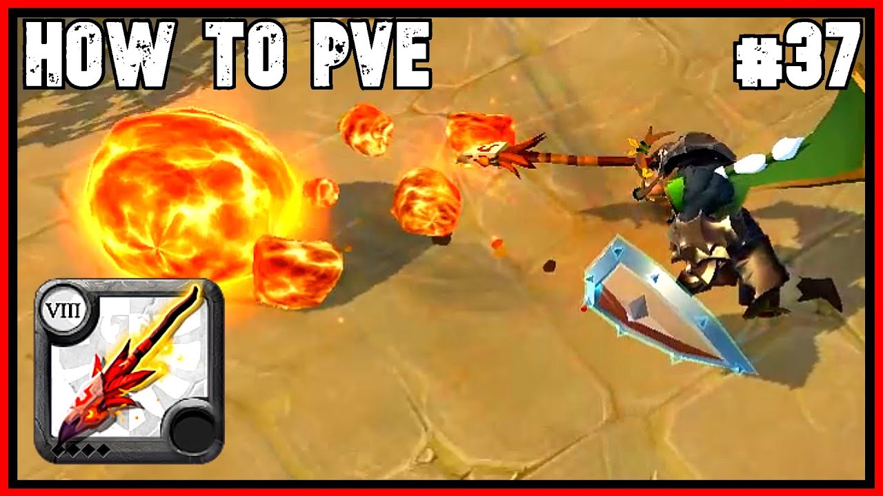 How To PvE With Wildfire Staff - Albion Online PvE Guide