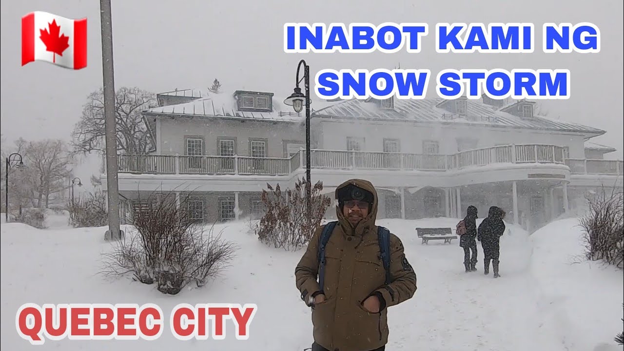 EP166- Winter Season | Montmorency Falls | Quebec Adventure