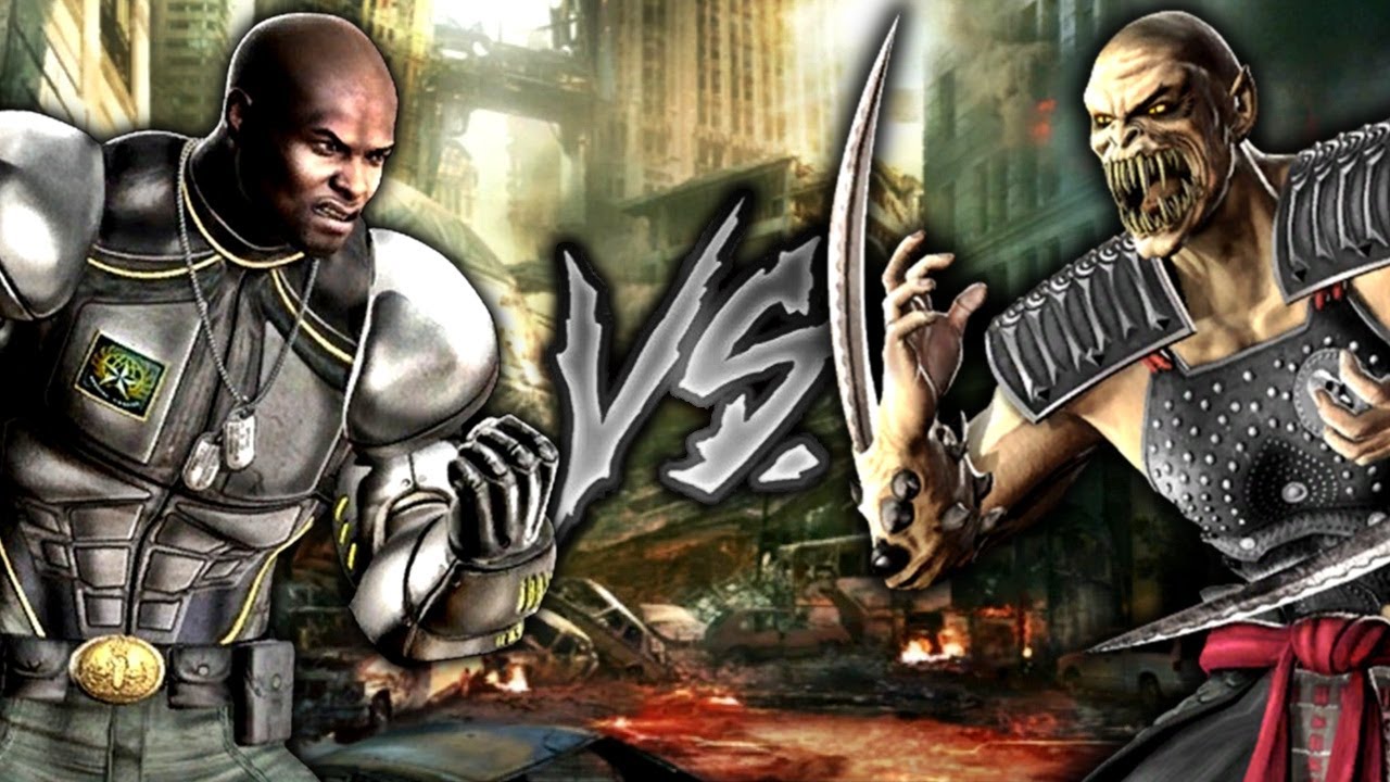 Mortal Kombat Vs. DC Universe - Jax Vs. Baraka
