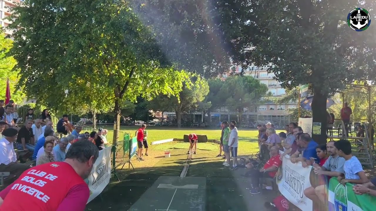 Exhibición de Pasabolo Tablón a la raya de 90 en la Alameda Miramar  entre ocho de los mejores