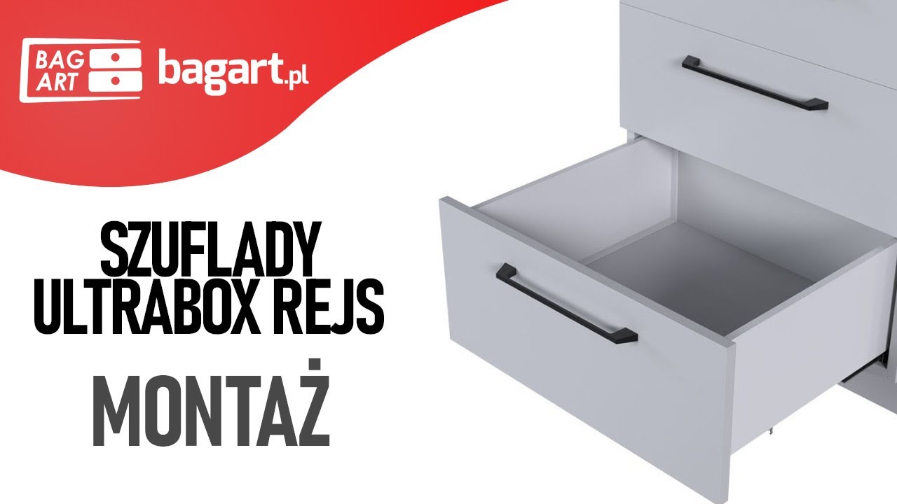 Szuflada ULTRABOX REJS instrukcja montażu - BAGART.pl