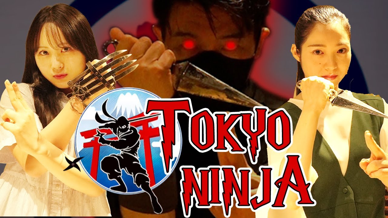 Ninja experience in Shinjuku,Tokyo!!【NINJA TRICK HOUSE IN TOKYO】