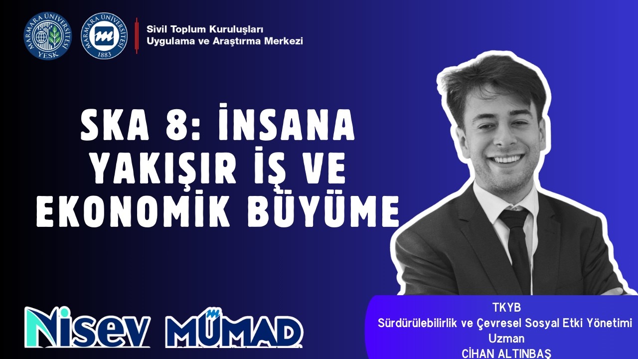EDU YESK Eğitimleri | SKA-8 İnsana Yakışır İş ve Ekonomik Büyüme