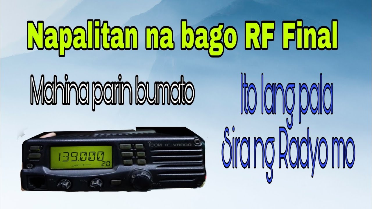 how to repair low TX power output IC-V8000||Icom IC-V8000
