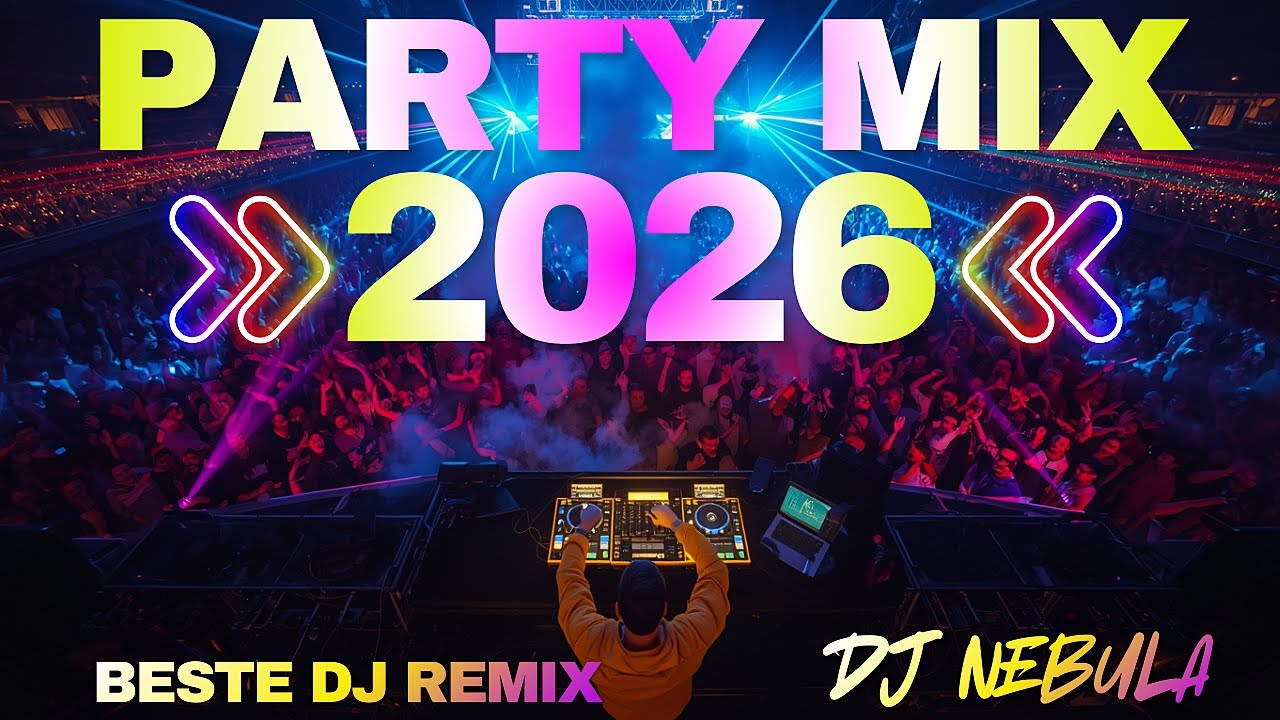 Beste DJ Music & Dance Mix 2026 🎉 Nonstop Party Club Remixe,  Dance Mix, Disco EDM & House Remixe