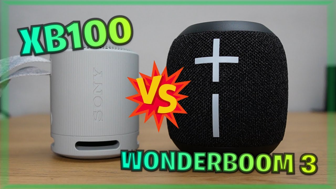 🔥 UE WONDERBOOM 3 vs Sony SRS-XB100🔥| Comparativa