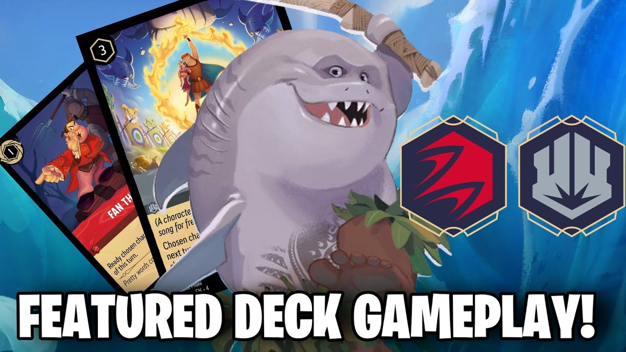 CRAZY COMBOS WITH MAUI HALF SHARK! 🔴⚪ | Featured Spicy Deck 🔥 + Gameplay!