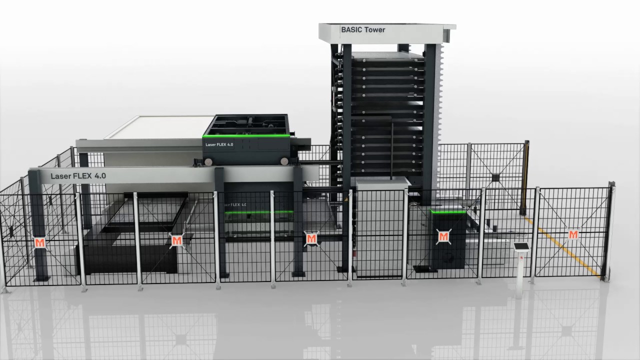 Mazak LASER FLEX Automation with Tower