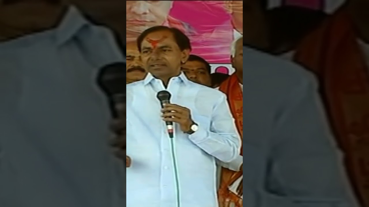 kcr funny speech